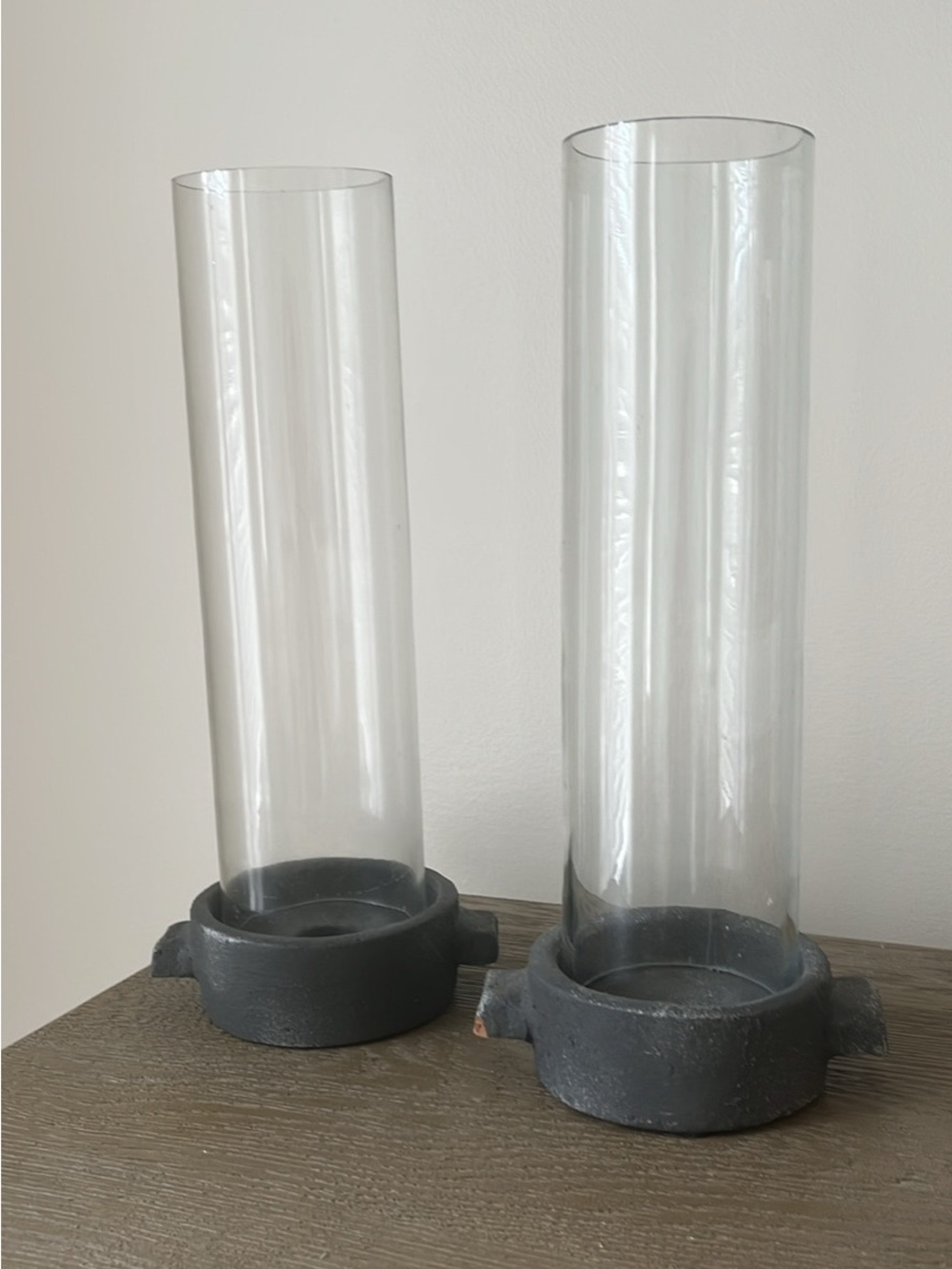 Pottery Barn Taper Candle Holder Set